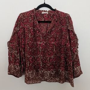 Like new!! Ulla Johnson Cotton Peasant Blouse size 2
